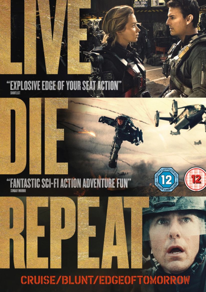 Edge of Tomorrow: Live Die Repeat on DVD