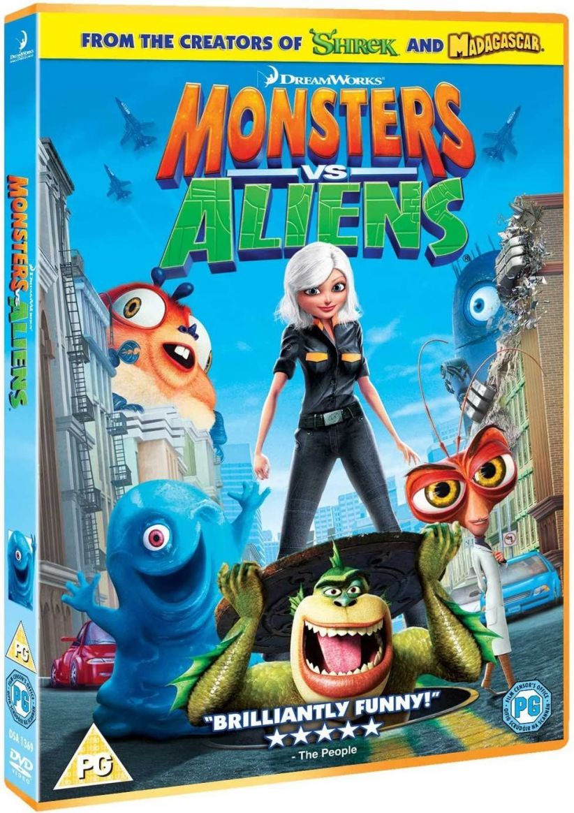 Monsters vs Aliens (1-Disc) on DVD