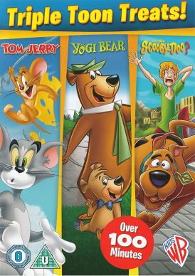 Triple Toon Treats - Tom & Jerry, Scooby Doo, Yogi Bear... 