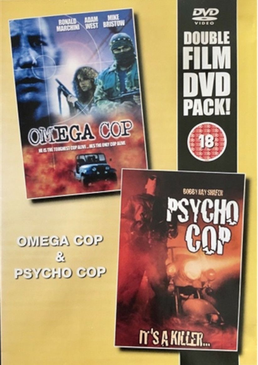 Omega Cop / Psycho Cop Double on DVD