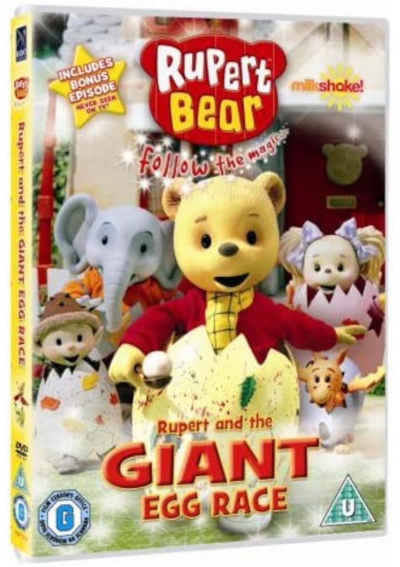 Rupert The Bear - Rupert And The Giant Egg Race on DVD