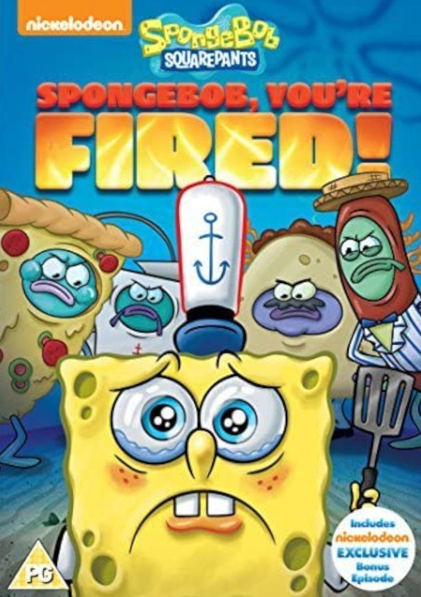SpongeBob SquarePants: SpongeBob, You're Fired! on DVD