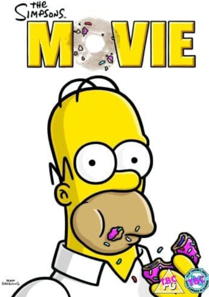 The Simpsons Movie on DVD