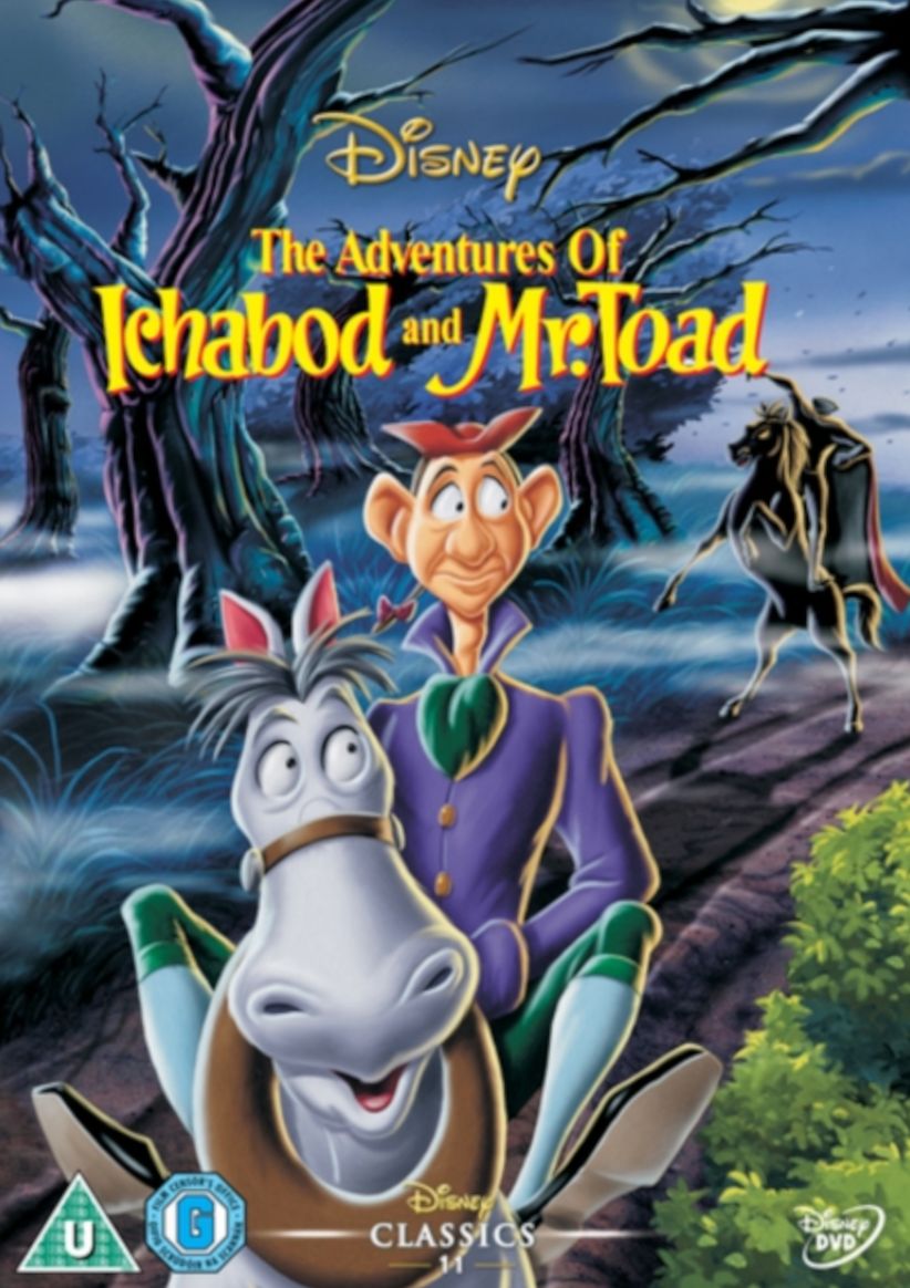 The Adventures Of Ichabod And Mr Toad on DVD