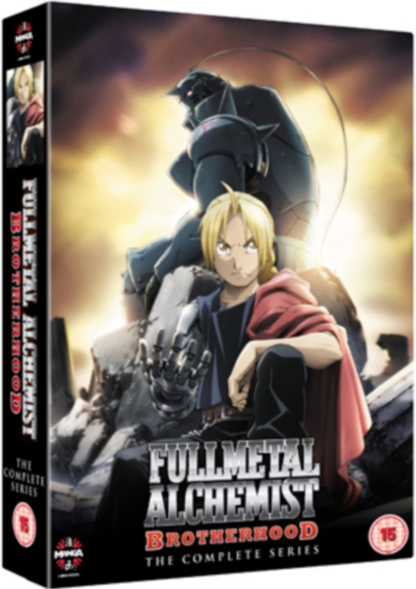 Fullmetal Alchemist Brotherhood Complete Series Collection (Episodes 1-64) on DVD