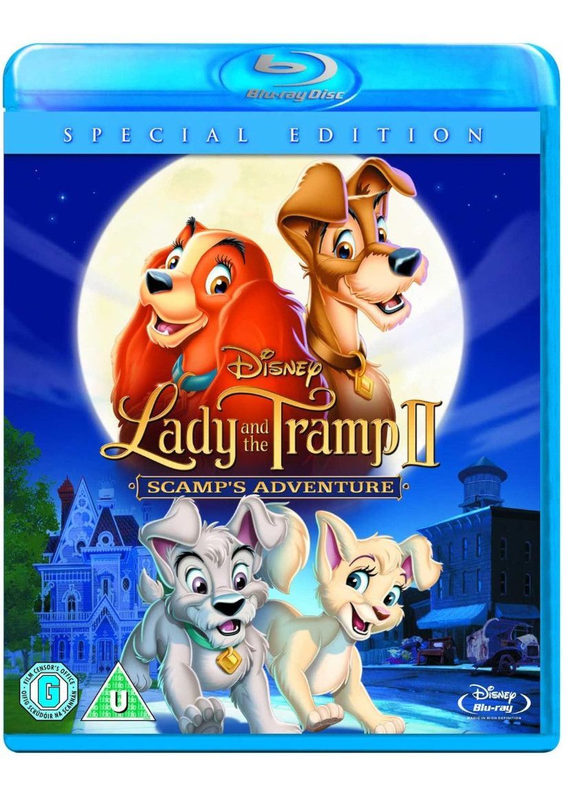 Lady and the Tramp 2: Scamp's Adventure on Blu-ray