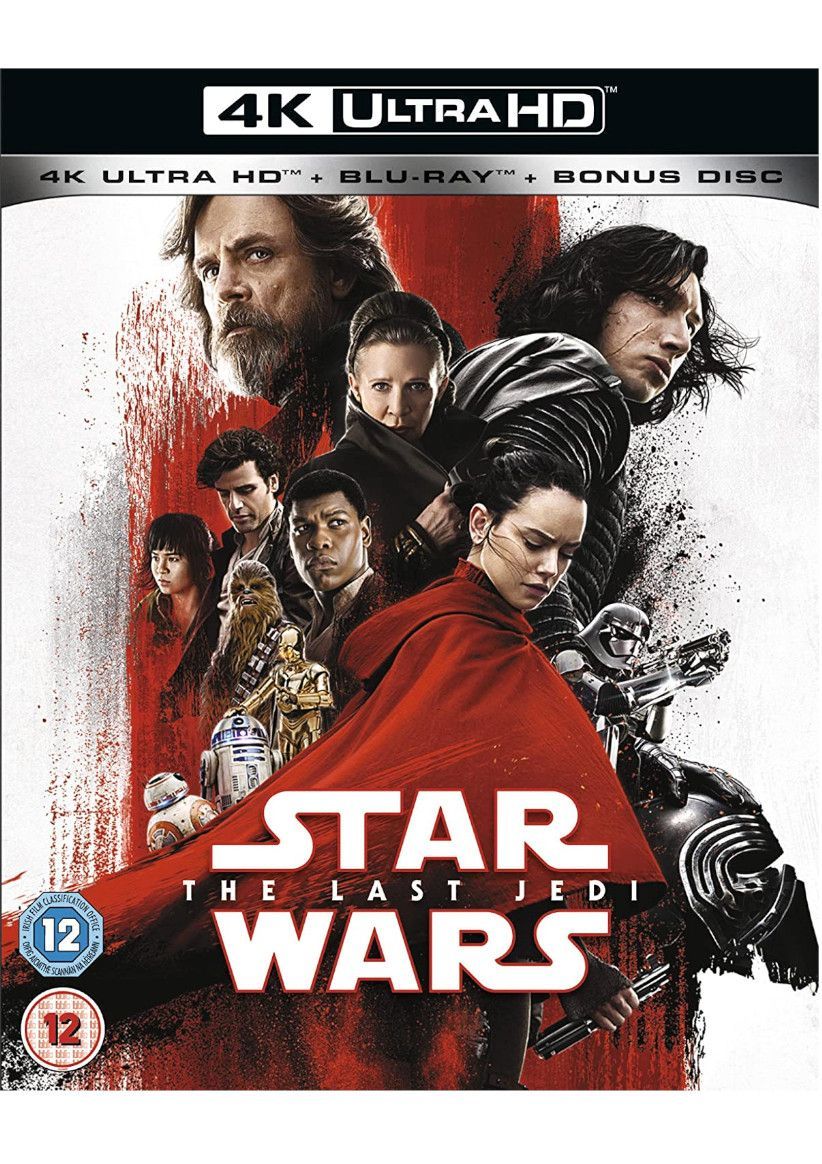 Star Wars: The Last Jedi (4K Ultra-HD) on Blu-ray