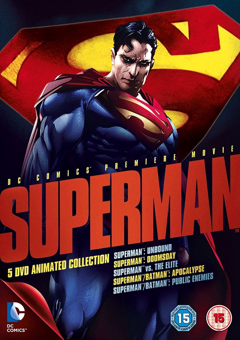 Superman: Animated Collection (5 Film) on DVD