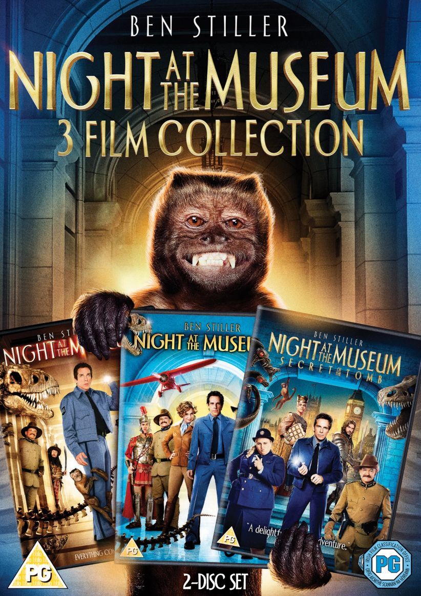 Night At The Museum 1-3 on DVD