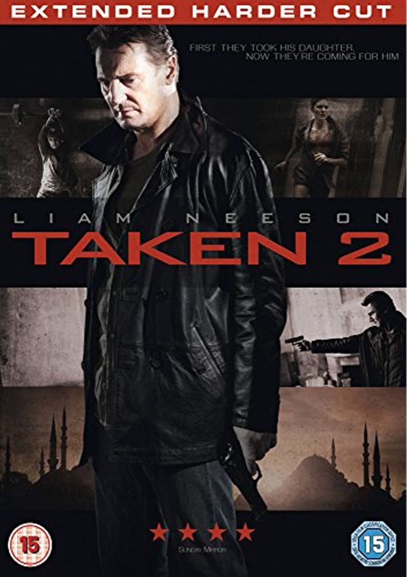 Taken 2 (Extended Harder Cut) on DVD