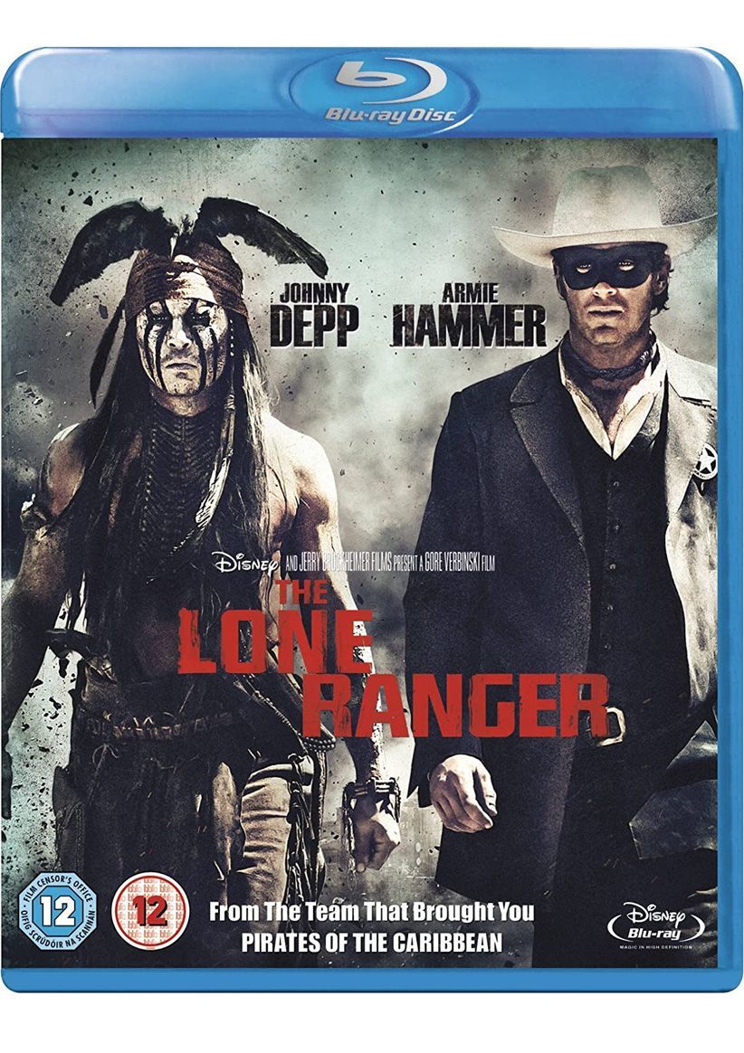 The Lone Ranger on Blu-ray