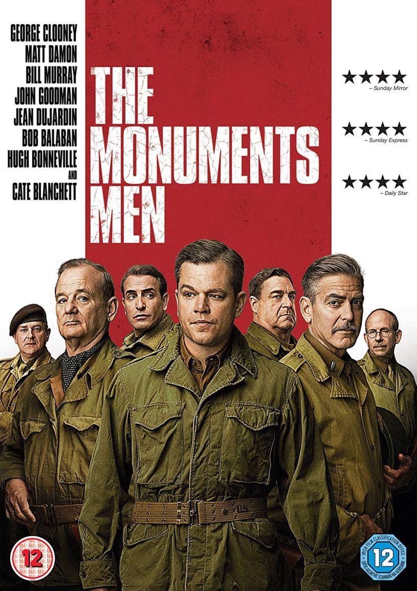 The Monuments Men on DVD