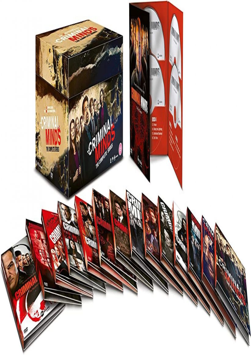 Criminal Minds Seasons 1-15 Complete Box Set on DVD