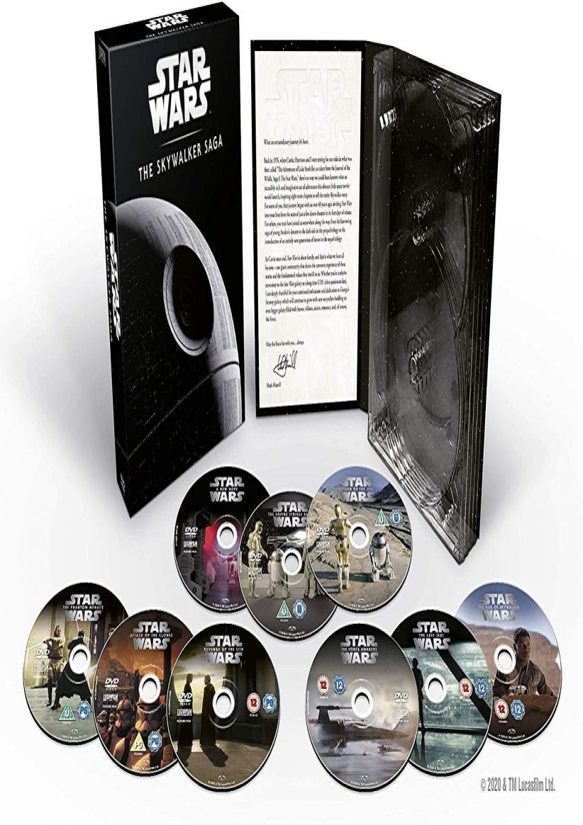 Star Wars: The Skywalker Saga Complete Boxset on DVD