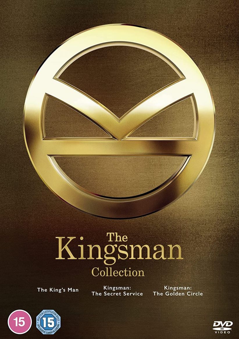 The Kingsman 1-3 Trilogy Box Set on DVD