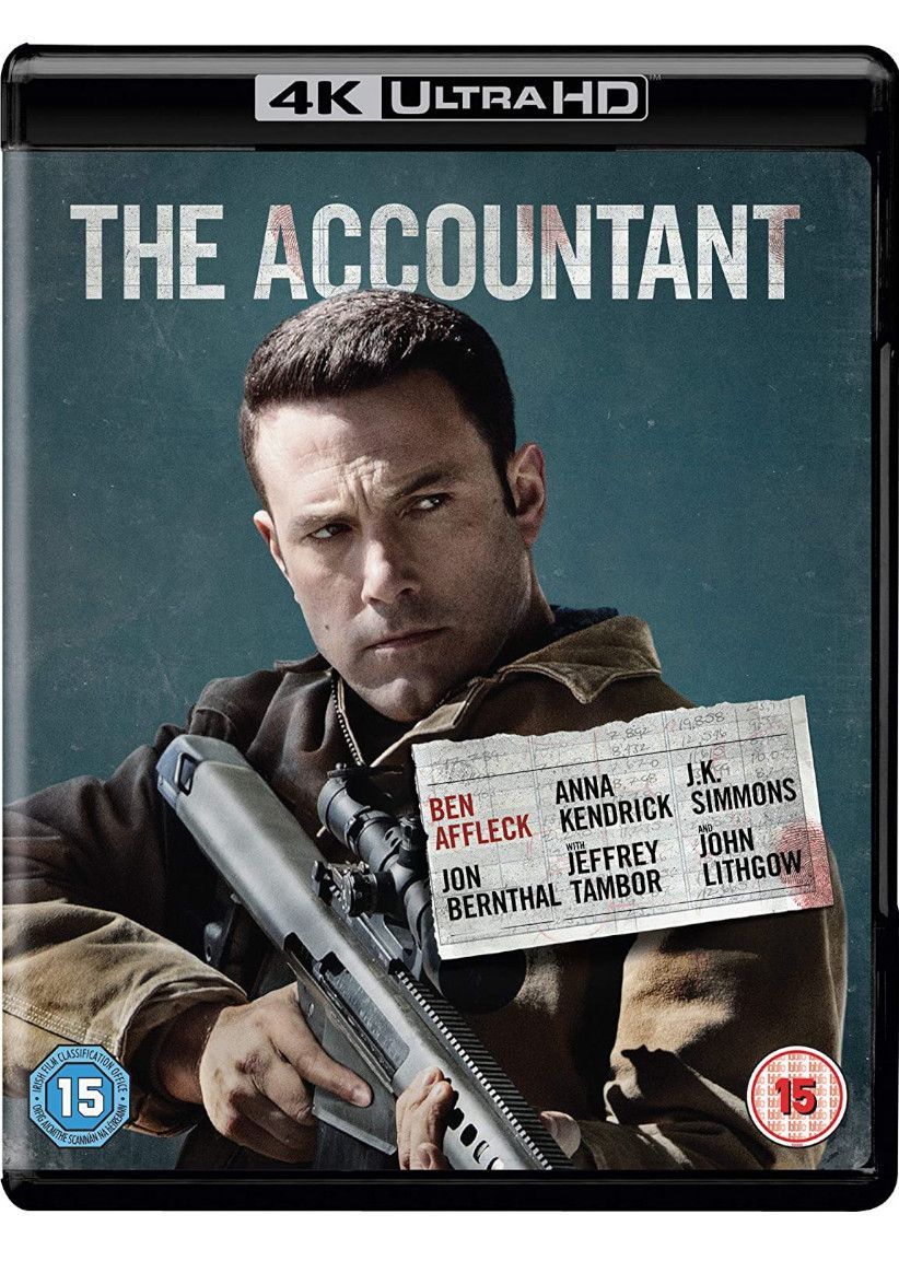 The Accountant (4K Ultra-HD + Blu-ray) on 4K UHD