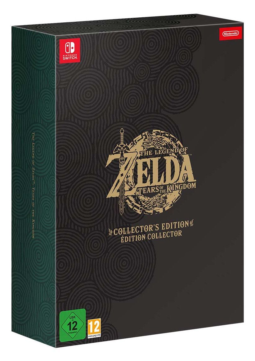 The Legend Of Zelda: Tears of the Kingdom Collector's Edition - Includes Simply Games Mystery Gift on Nintendo Switch