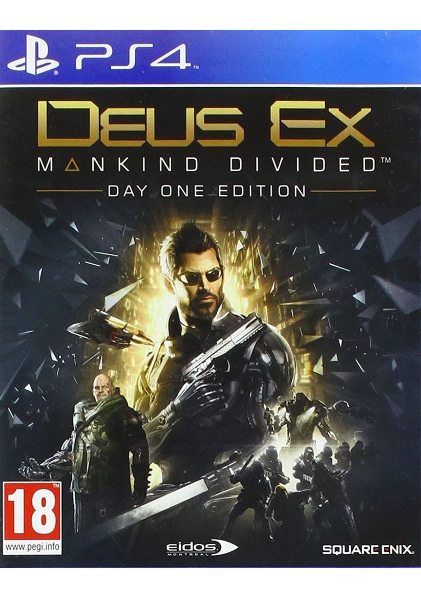 Deus Ex: Mankind Divided Day One Edition on PlayStation 4