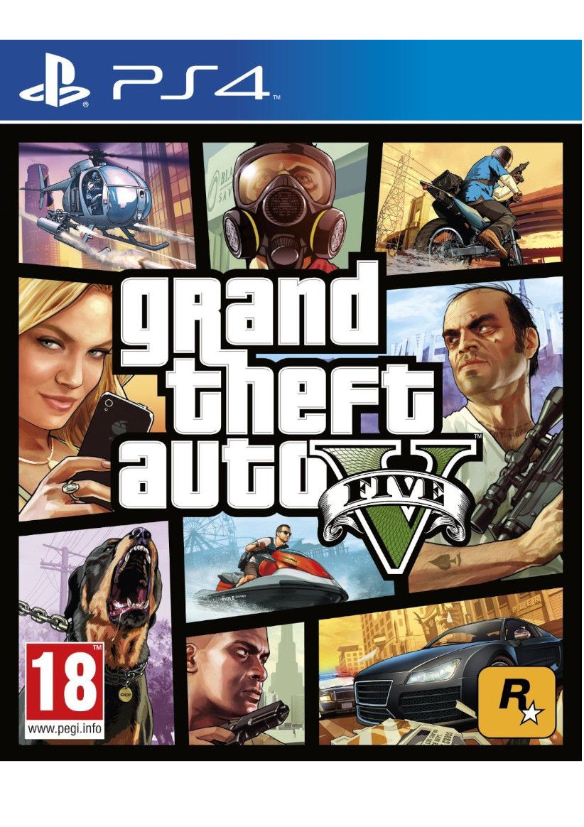 Grand Theft Auto V - GTA V on PlayStation 4