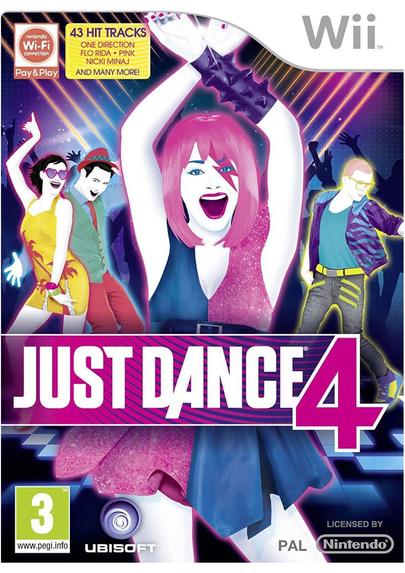 Just Dance 4 (Wii) on 