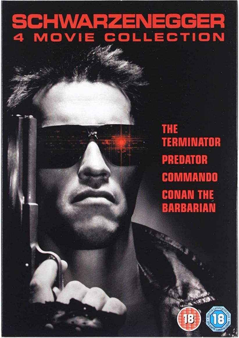 Arnold Schwarzenegger 4 Movie Collection on DVD