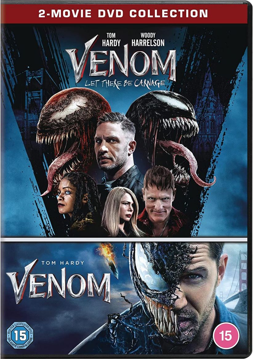 Venom 1&2: (2018) & Let There Be Carnage on DVD