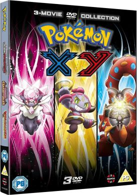 Pokemon Movie 17-19 Collection: XY (Diancie and the Cocoon o... 