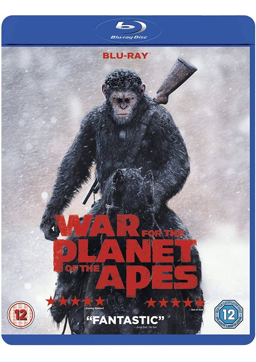 War For The Planet Of The Apes on Blu-ray
