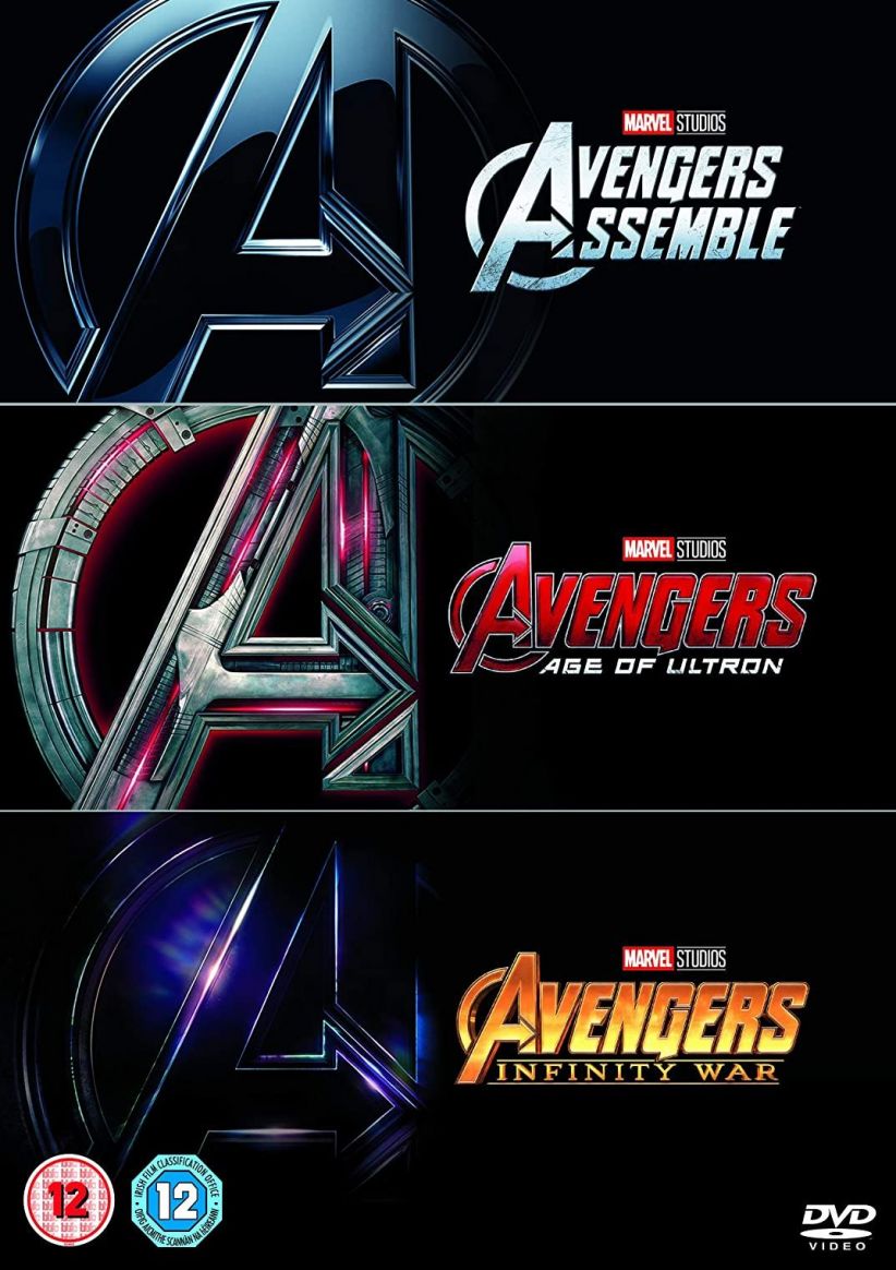 Avengers Triplepack Boxset on DVD