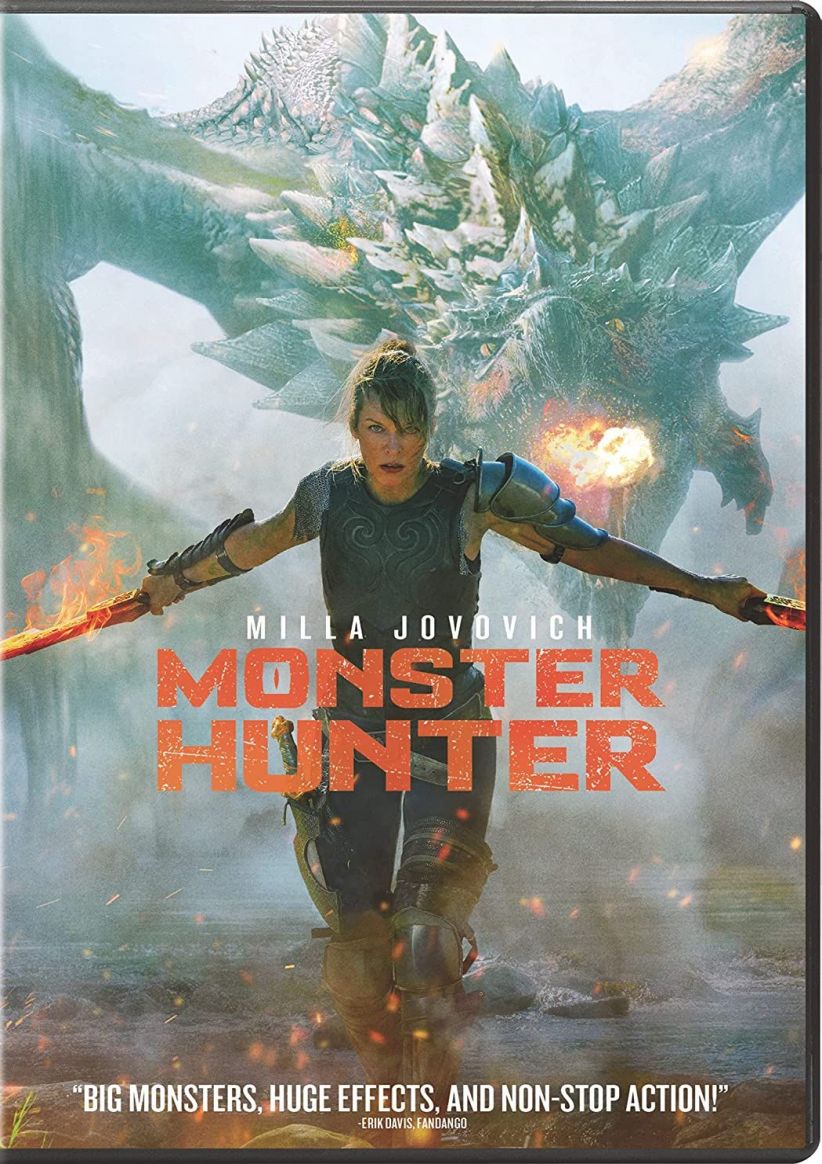 Monster Hunter (2020) on DVD