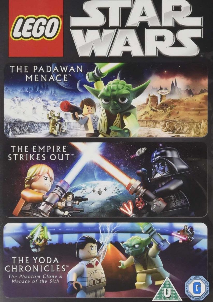 Star Wars Lego - Padawan Menace/The Empire Strikes Out/The Yoda Chronicles on DVD