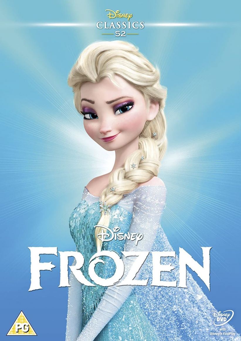 Disney Frozen DVD on DVD