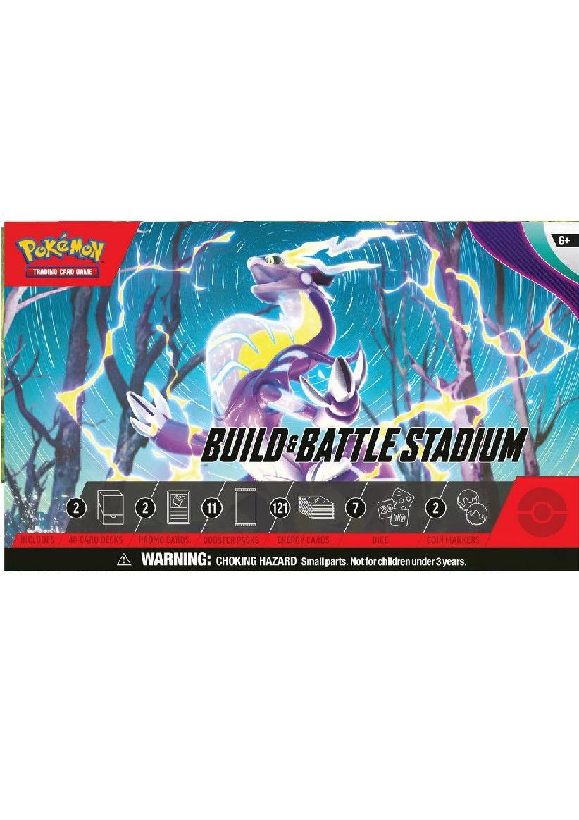 Pokemon TCG: Scarlet & Violet Build and Battle Stadium on Trading Cards