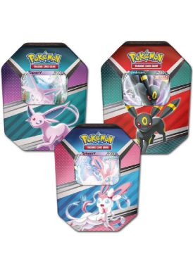 Pokemon TCG: V Heroes Tin (Espeon/Umbreon/Sylveon) 1 At Rand... 