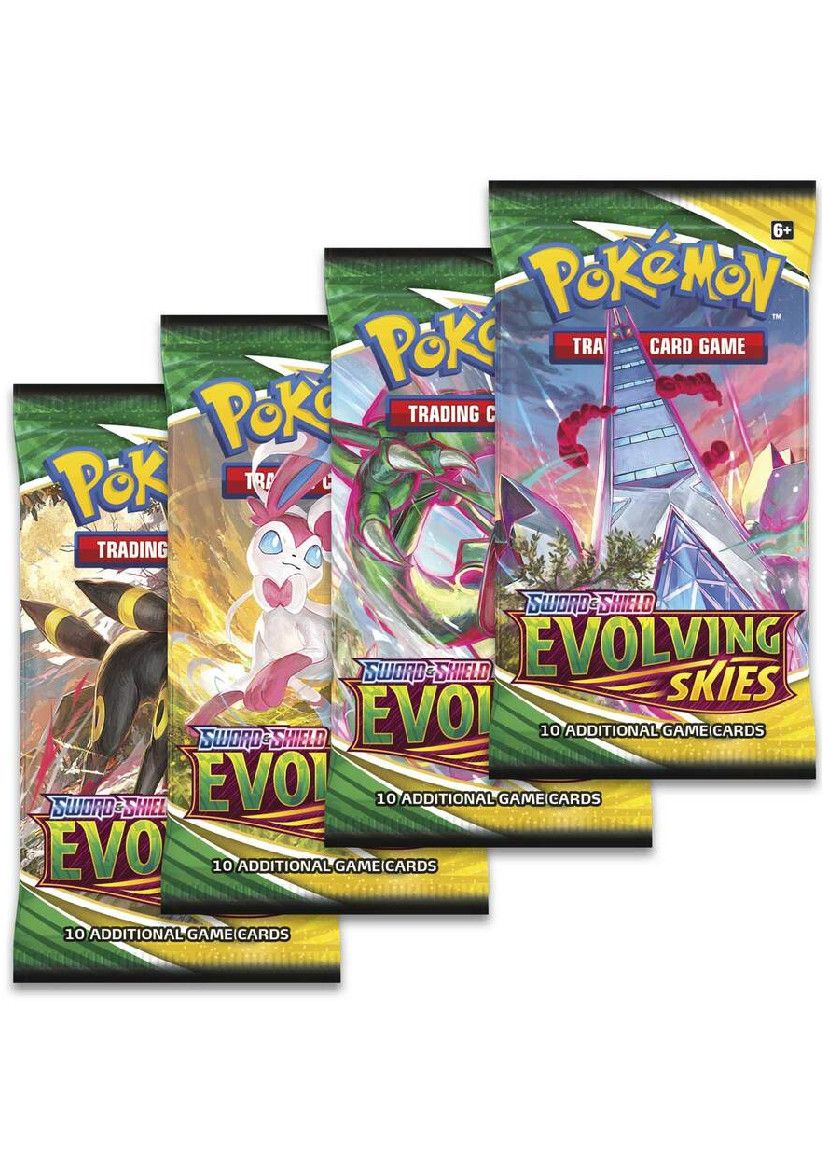 Pokemon TCG: Sword & Shield - Evolving Skies Booster Pack on Trading Cards