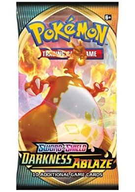 Pokemon TCG: Sword & Shield - Darkness Ablaze Booster Pack... 