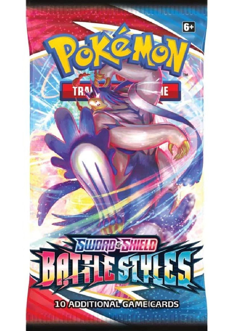 Pokemon TCG: Sword & Shield - Battle Styles Booster Pack on Trading Cards