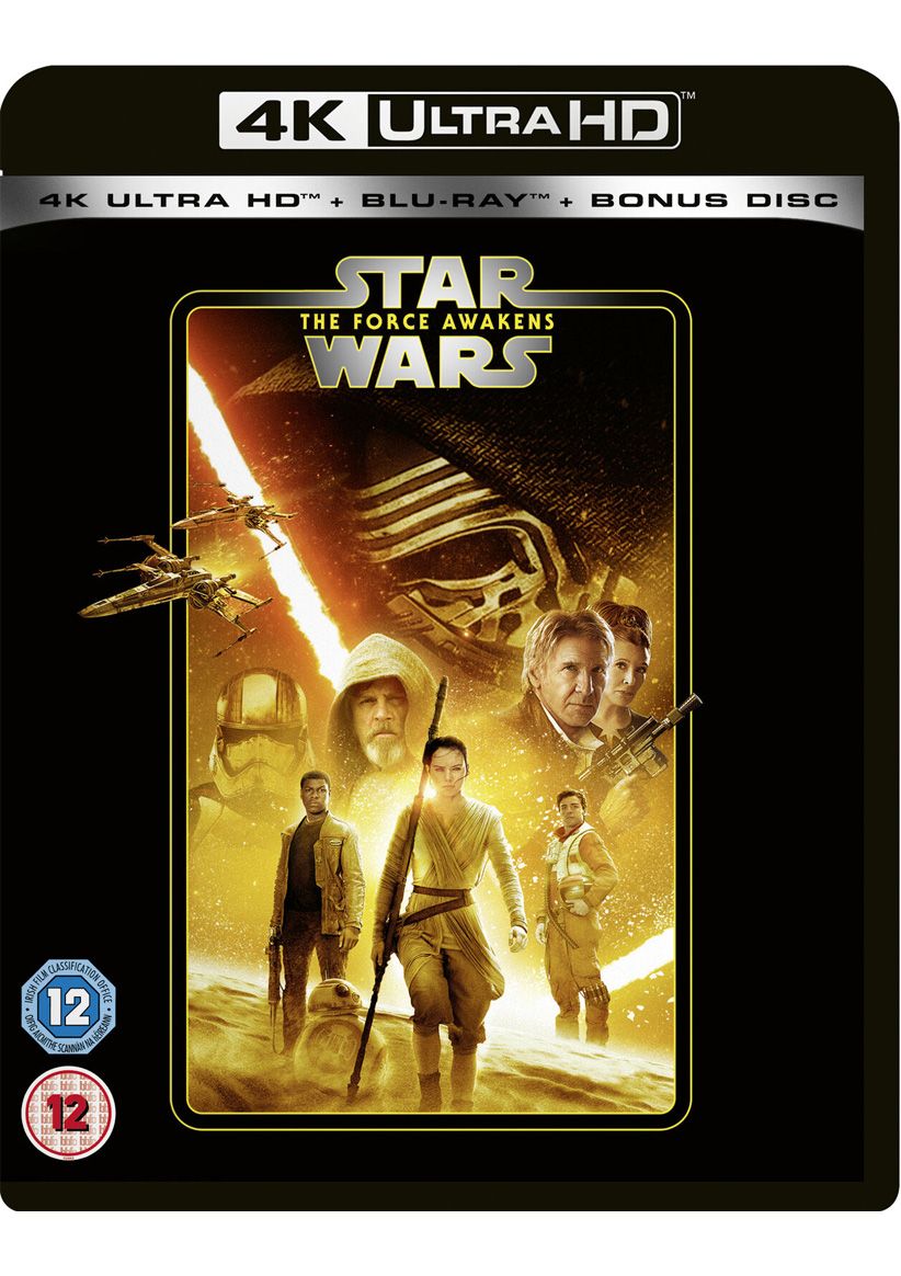 Star Wars Episode VII: The Force Awakens (4k Ultra-HD + Blu-ray) on 4K UHD
