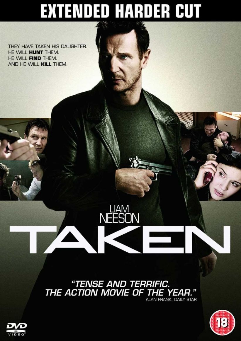Taken (Extended Harder Cut) on DVD