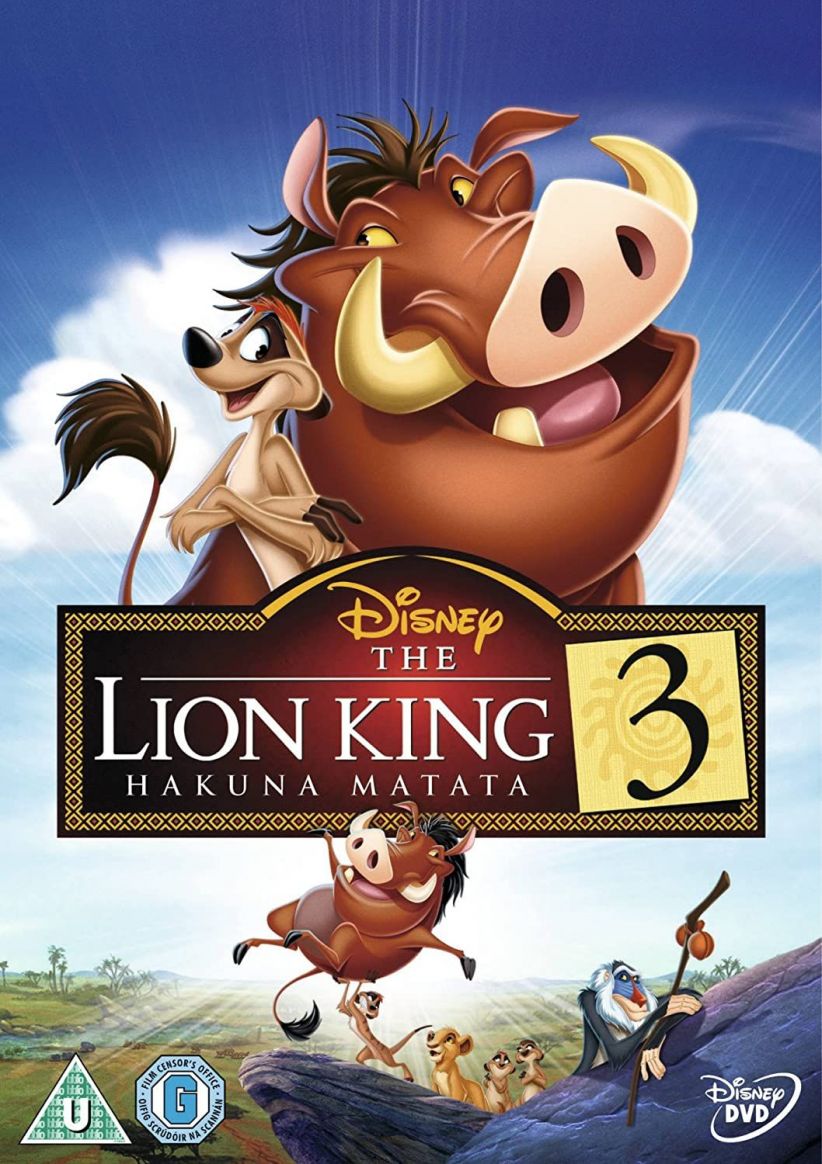 The Lion King 3 - Hakuna Matata on DVD