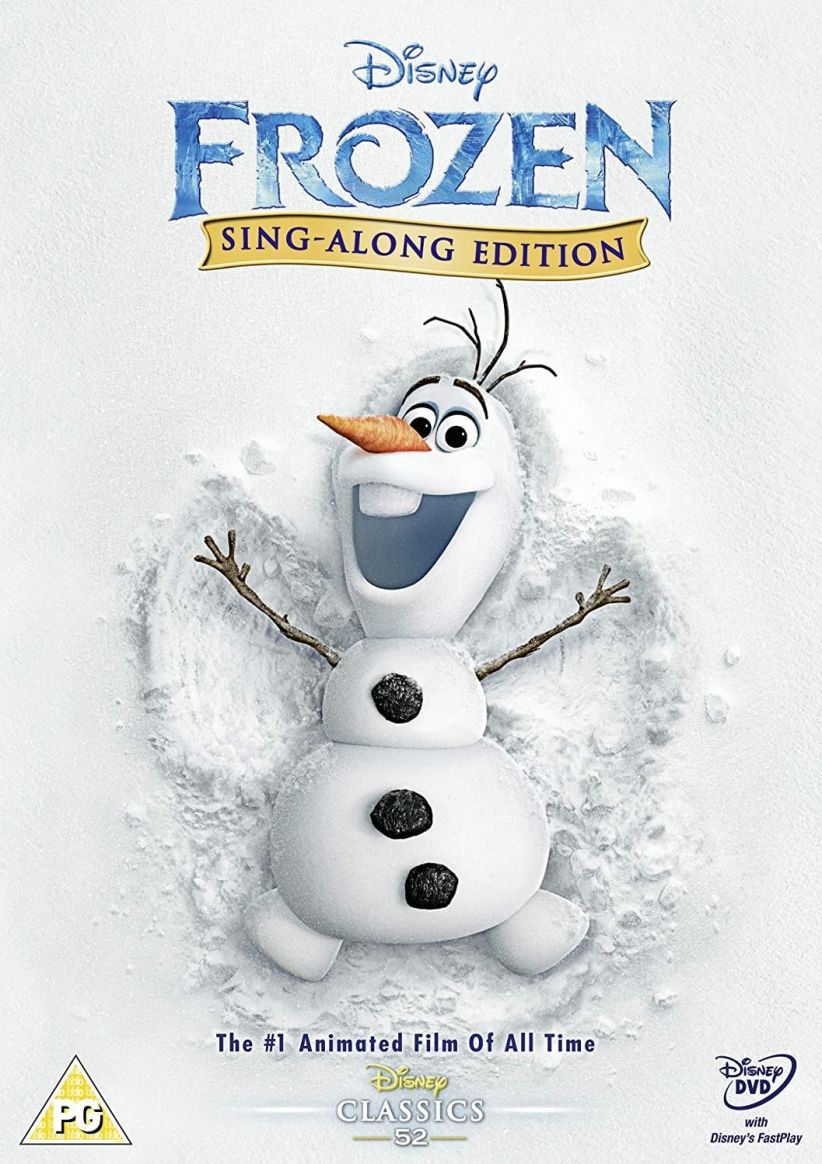 Frozen Sing-Along Edition on DVD