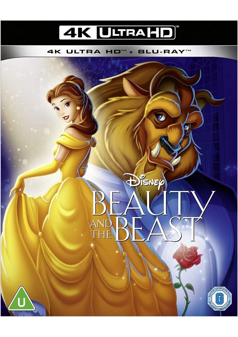 Disney's Beauty And The Beast (animated) 4k Ultra-HD on 4K UHD