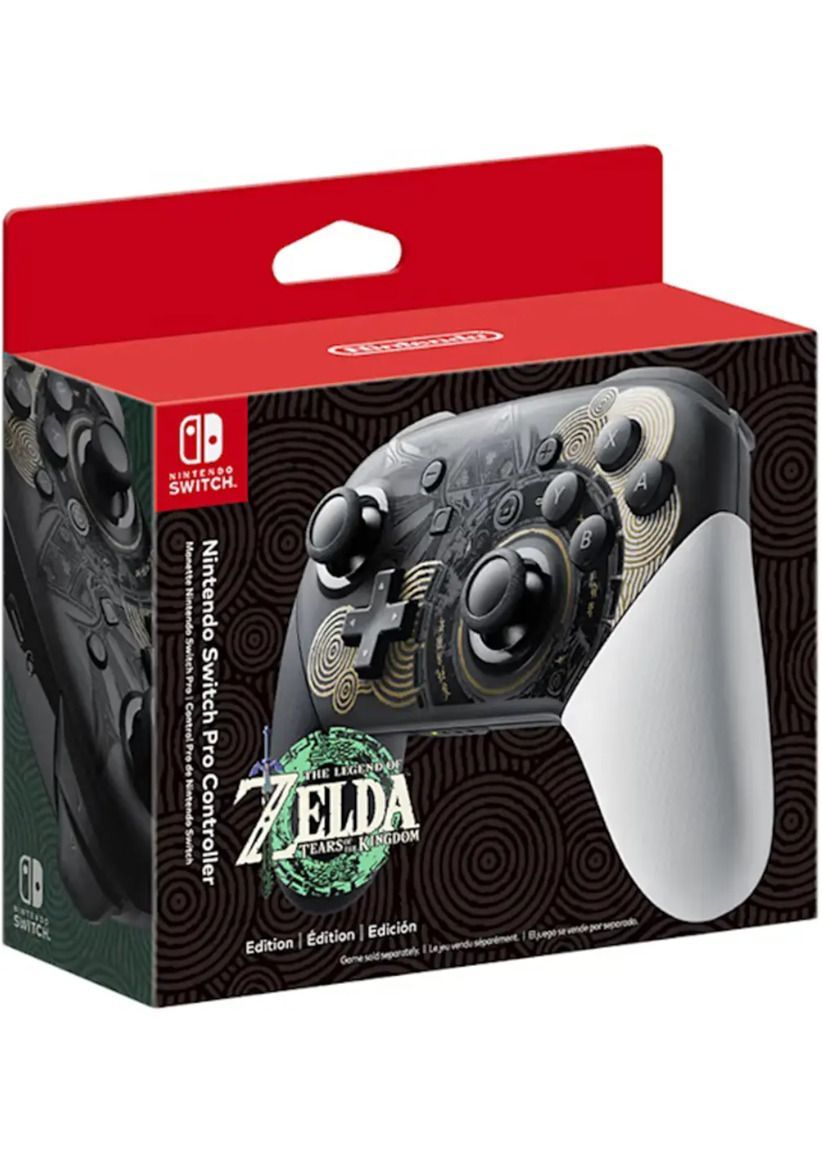 Nintendo Switch Pro Controller The Legend of Zelda: Tears of the Kingdom + Poster on Nintendo Switch