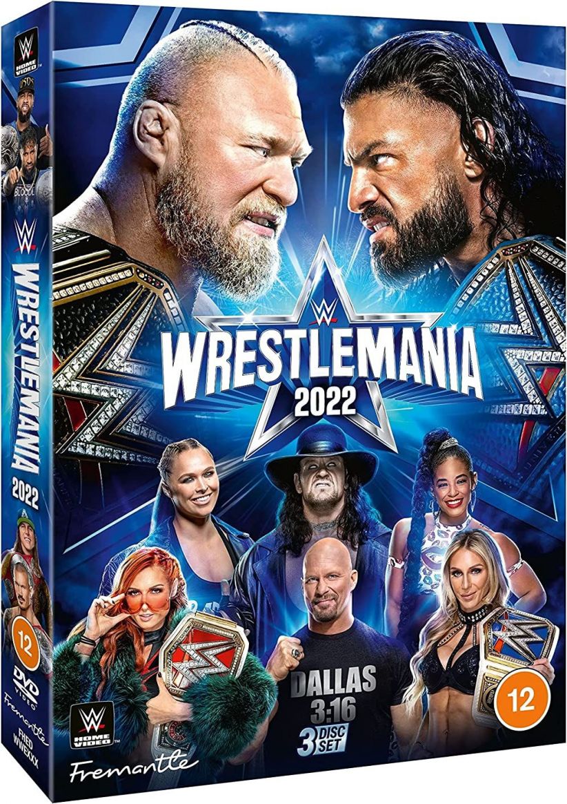 WWE: WrestleMania 38 on DVD