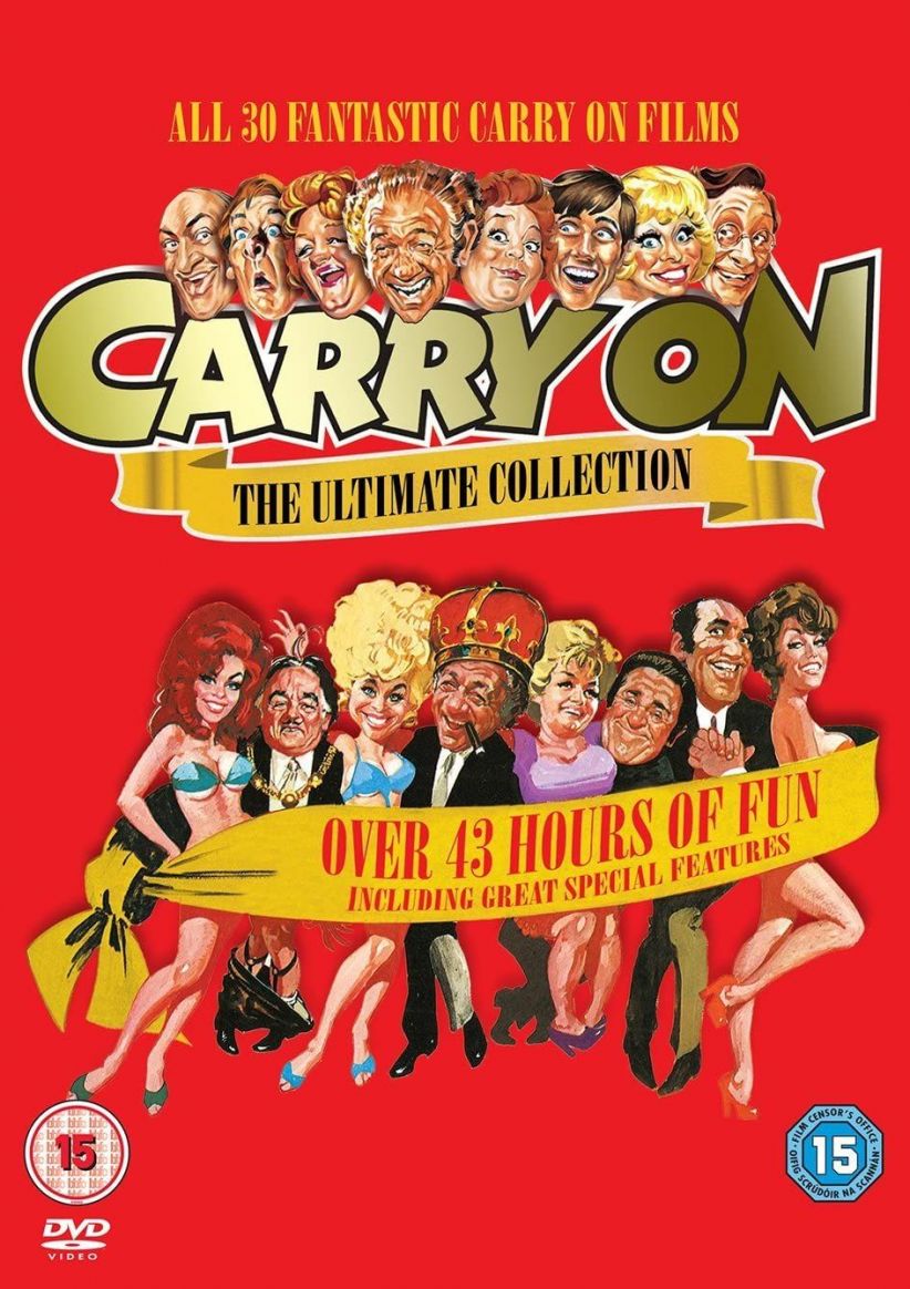 Carry On - The Complete Collection   (30 Film Boxset) on DVD
