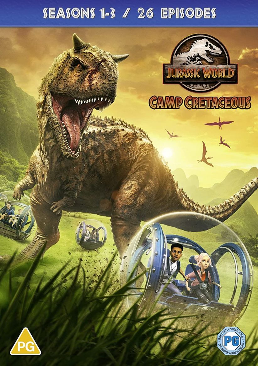 Jurassic World: Camp Cretaceous Seasons 1-3 on DVD