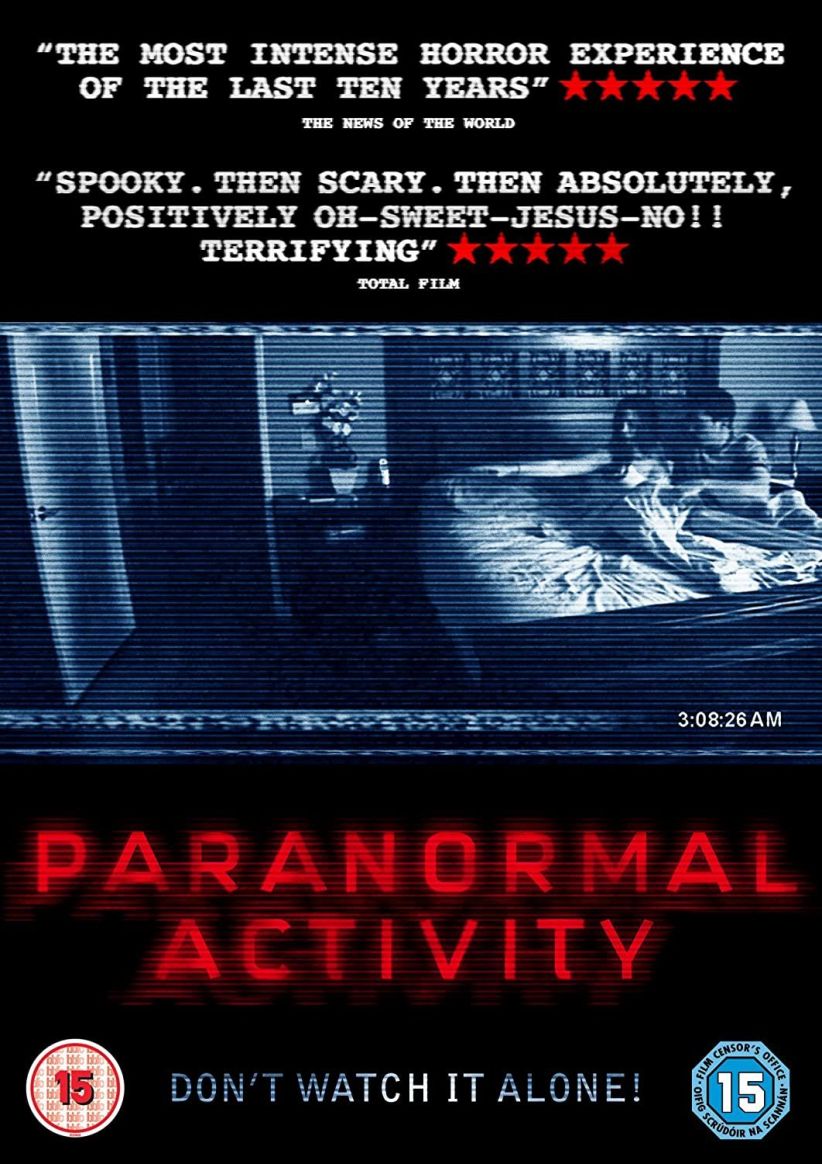 Paranormal Activity on DVD