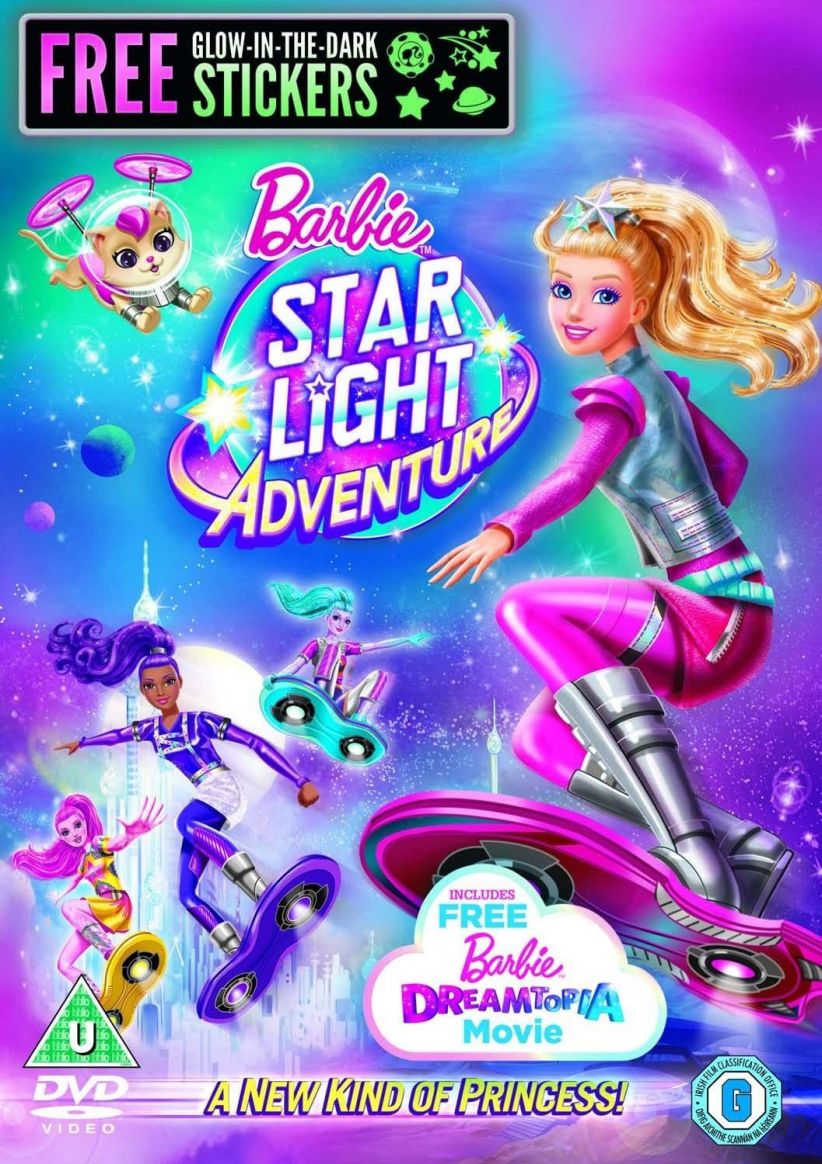 Barbie Star Light Adventure (Includes Glow in the Dark Stickers) on DVD