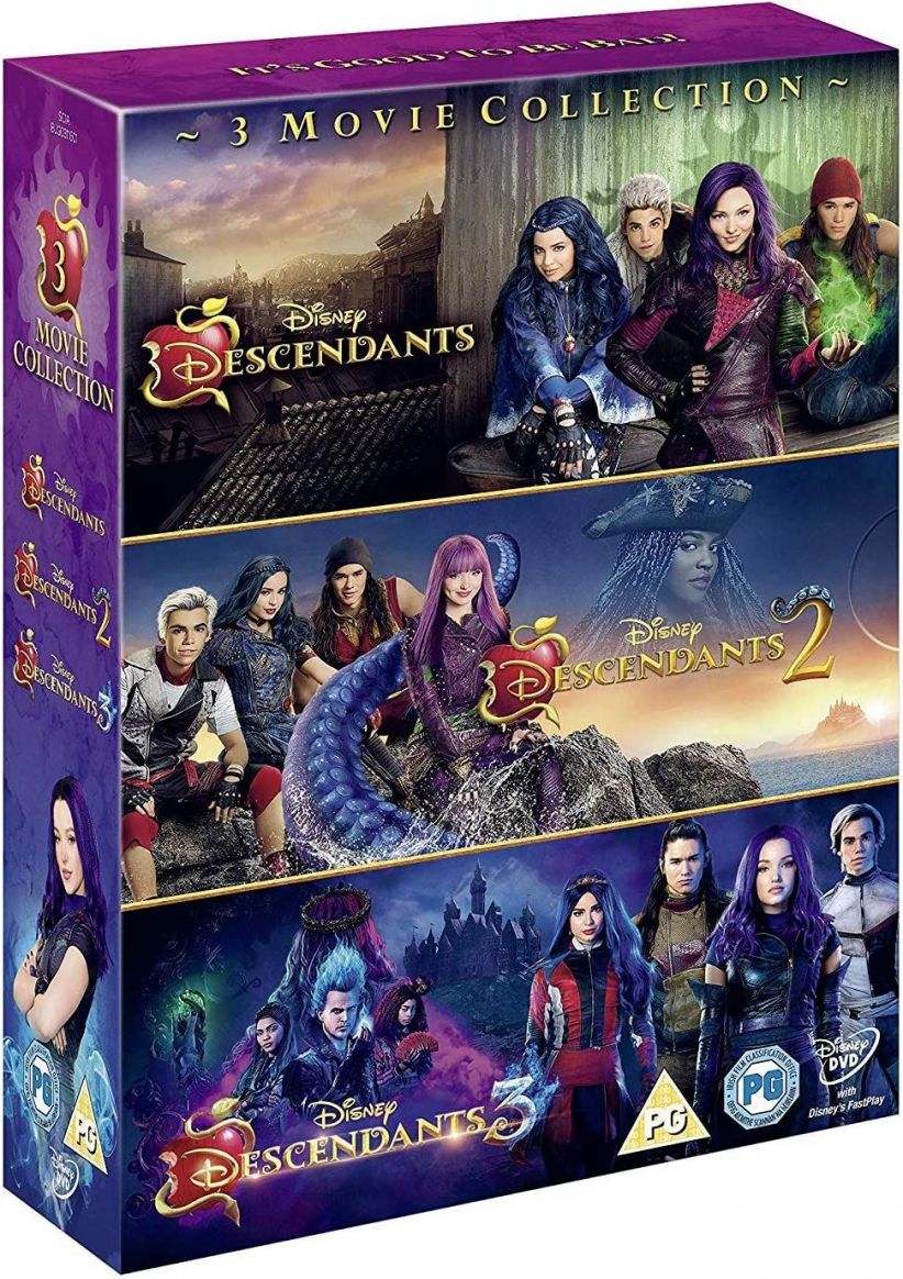 Disney Descendants 1-3 on DVD