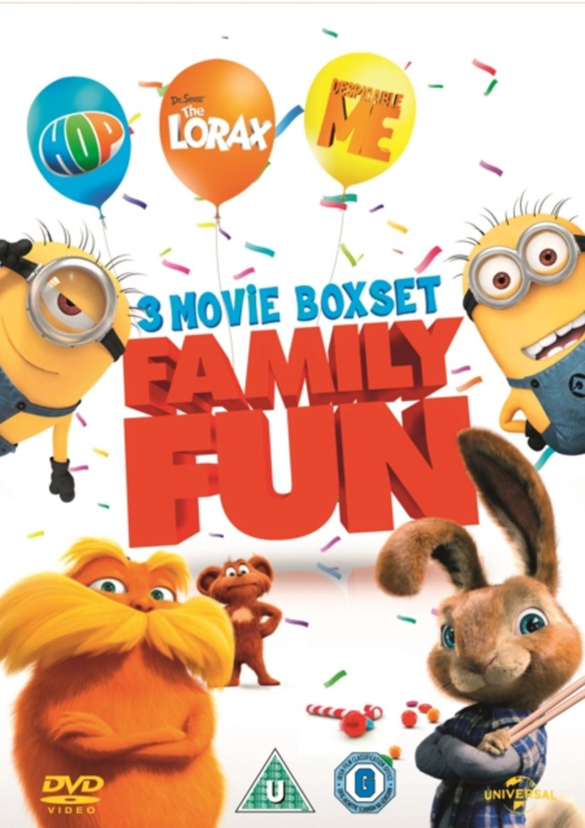 Dr Seuss' The Lorax / Despicable Me / Hop (Triple Pack) on DVD